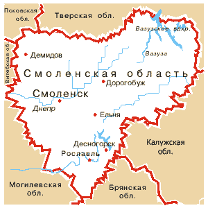 карта области